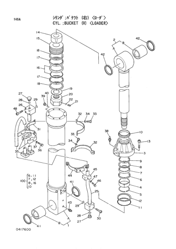 CYL.;BUCKET (R) -LOADER-