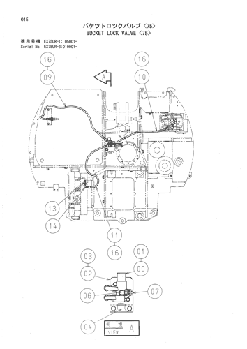 BUCKET LOCK VALVE -75-