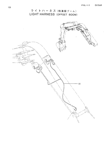 LIGHT HARNESS -OFFSET BOOM-