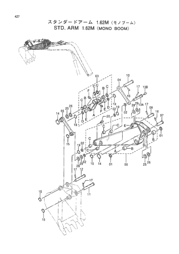 STD. ARM (1.62M)-MONO BOOM-