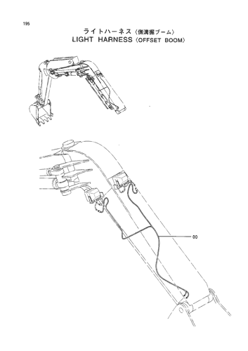 LIGHT HARNESS -OFFSET BOOM-