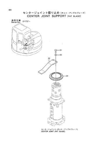 CENTER JOINT SUPPORT -PAT BLADE-