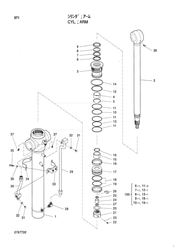 CYL.;ARM