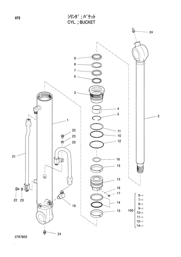 CYL.;BUCKET