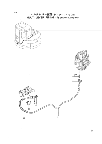MULTI LEVER PIPING (4) [MONO BOOM] -US-