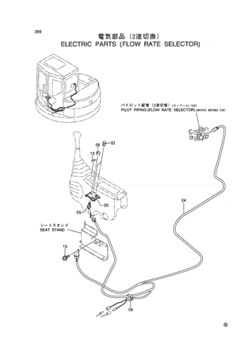 ELECTRIC PARTS (FLOW RATE SELECTOR)