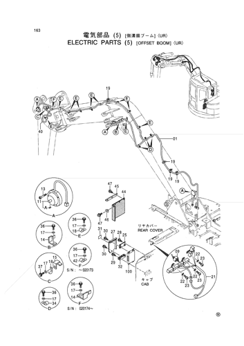 ELECTRIC PARTS (5) [OFFSET BOOM] -UR-