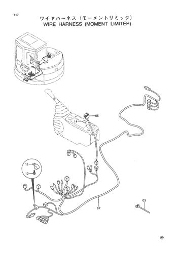 WIRE HARNESS (MOMENT LIMITER)