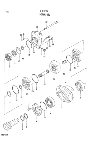 MOTOR;OIL (SWING)