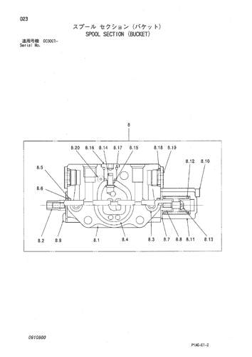SPOOL SECTION (BUCKET)