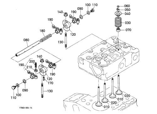 VALVE AND ROCKER ARM