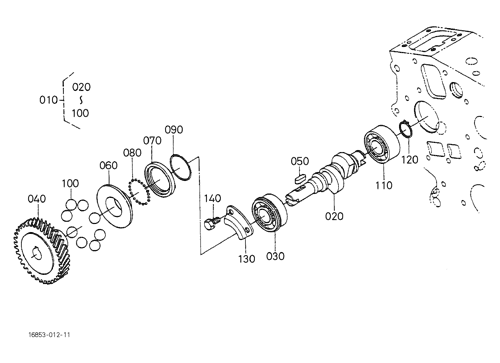 FUEL CAMSHAFT AND
