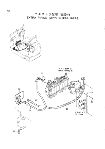 EXTRA PIPING (UPPERSTRUCTURE)
