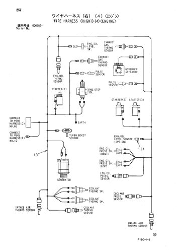 WIRE HARNESS (RIGHT)(4)-ENGINE-