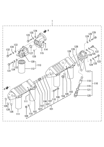 OIL FILTER ASSY (PAPER-ELEMENT TYPE)