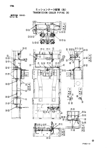 TRANSMISSION COOLER PIPING (R)