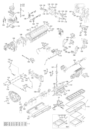 OVERHAUL GASKET KIT(PART-1)