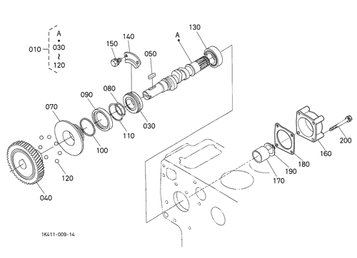 FUEL CAMSHAFT AND