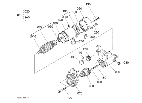 STARTER (COMPONENT PARTS)