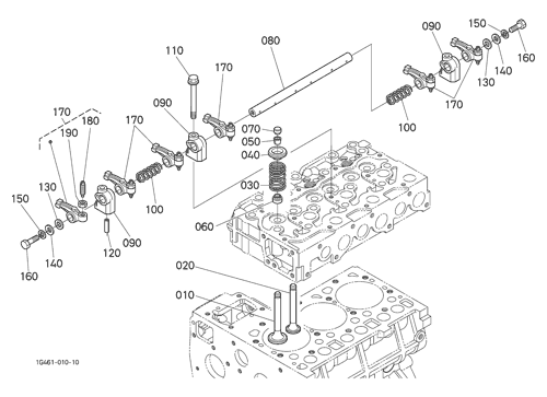 VALVE AND ROCKER ARM