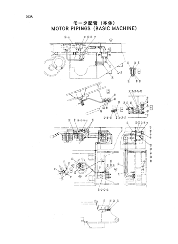 MOTOR PIPINGS (BASIC MACHINE)