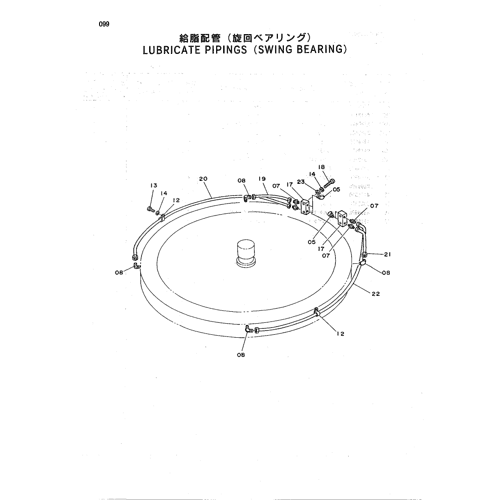 LUBRICATE PIPINGS (SEING BEARING)