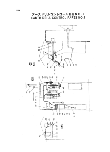 EARTH DRILL CONTROL PARTS NO.1
