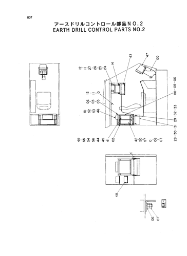 EARTH DRILL CONTROL PARTS NO.2
