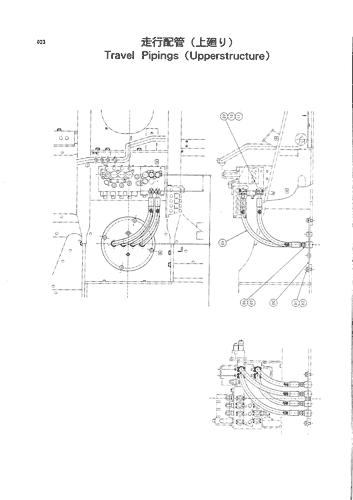 TRAVEL PIPINGS (UPPERSTRUCTURE)