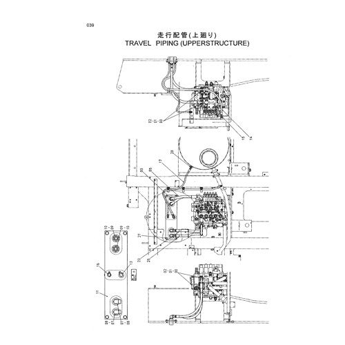 TRAVEL PIPING (UPPERSTRUCTURE)