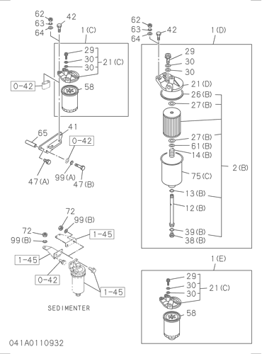 041- FUEL FILTER AND