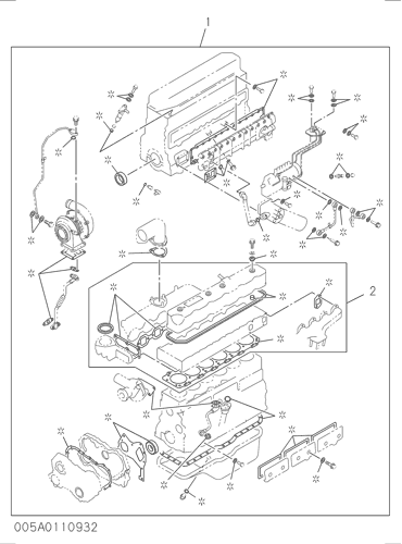 005- ENGINE GASKET KIT