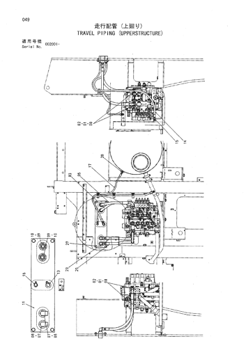 TRAVEL PIPING (UPPERSTRUCTURE)