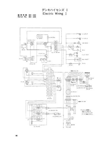 Electric Wiring(001〜023)
