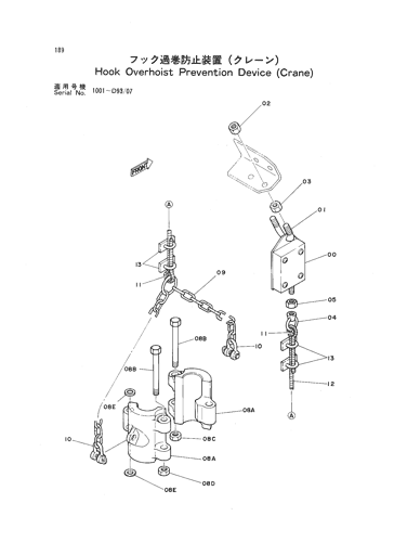 HOOK OVERHOIST PREVENTION DEVICE (CRANE)