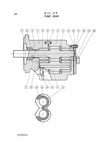 PUMP;GEAR