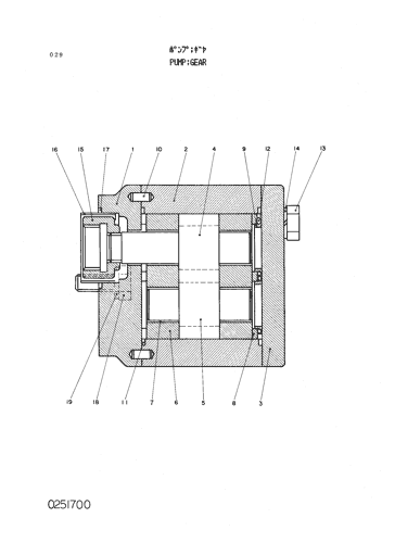 PUMP;GEAR