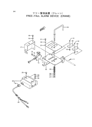 FREE-FALL ALARM DEVICE (CRANE)