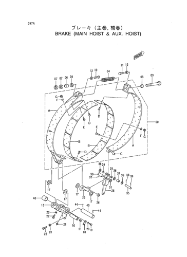 BRAKE (MAIN HOIST & AUX. HOIST)