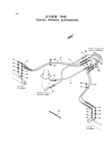 TRAVEL PIPINGS (EXPANSION)