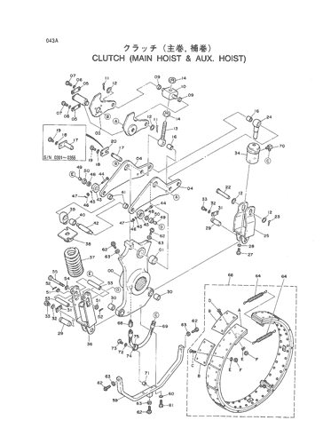 CLUTCH (MAIN HOIST & AUX. HOIST)