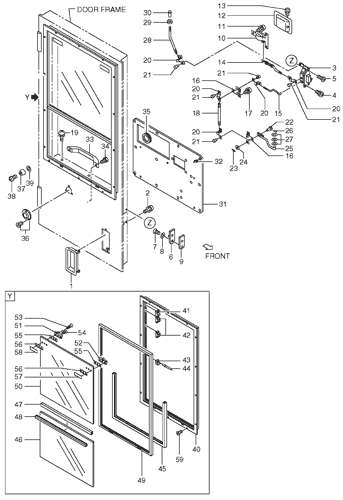 STEEL CAB (DOOR RH)