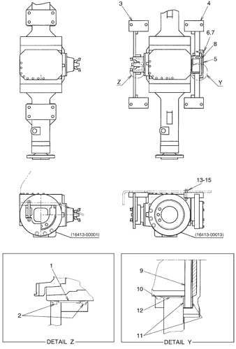 DRIVE AXLE (FRONT, REAR)
