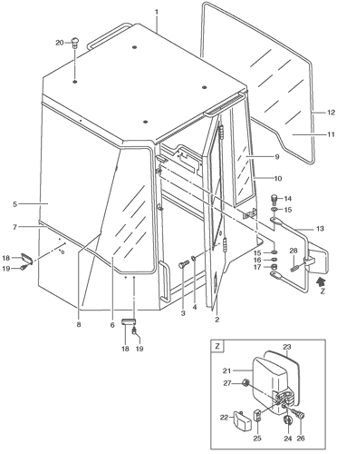 STEEL CAB