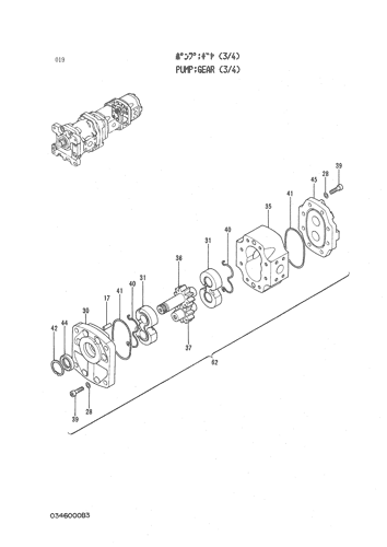 PUMP;GEAR (3-4)