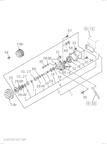 WATER PUMP AND
