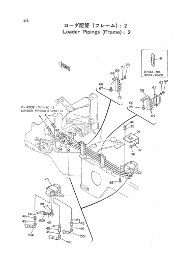 LOADER PIPINGS (FRAME)-2