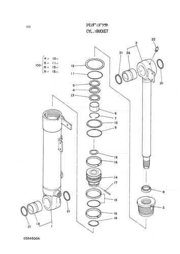 CYL.;BUCKET