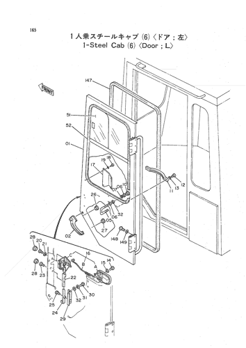 1-STEEL CAB (6) -DOOR;L-