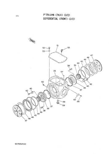DIFFERENTIAL (FRONT) (2-2)
